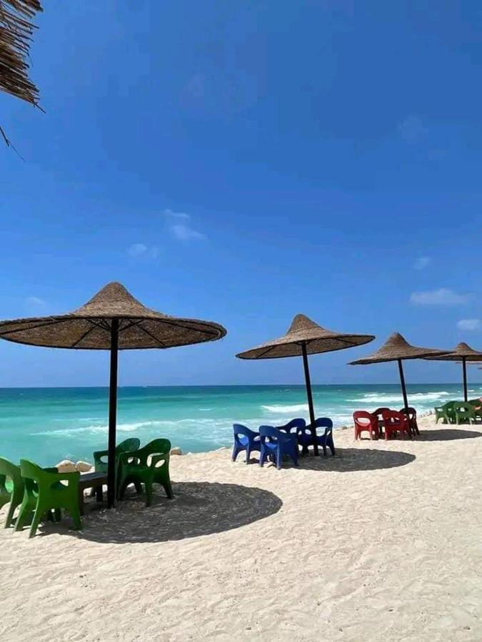 Panorama Apartment With A Charming Sea View Near Alexandria And Burg Elarab Intl Airport With Free Wifi شقة باطلالة ساحرة على البحر اول الساحل الشمالي Exteriér fotografie