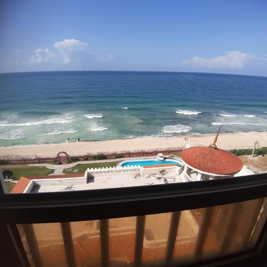 Panorama Apartment With A Charming Sea And Swimming Pool View Near Alexandria With Free Wifi شقة باطلالة ساحرة على البحر وحمام السباحة Exteriér fotografie