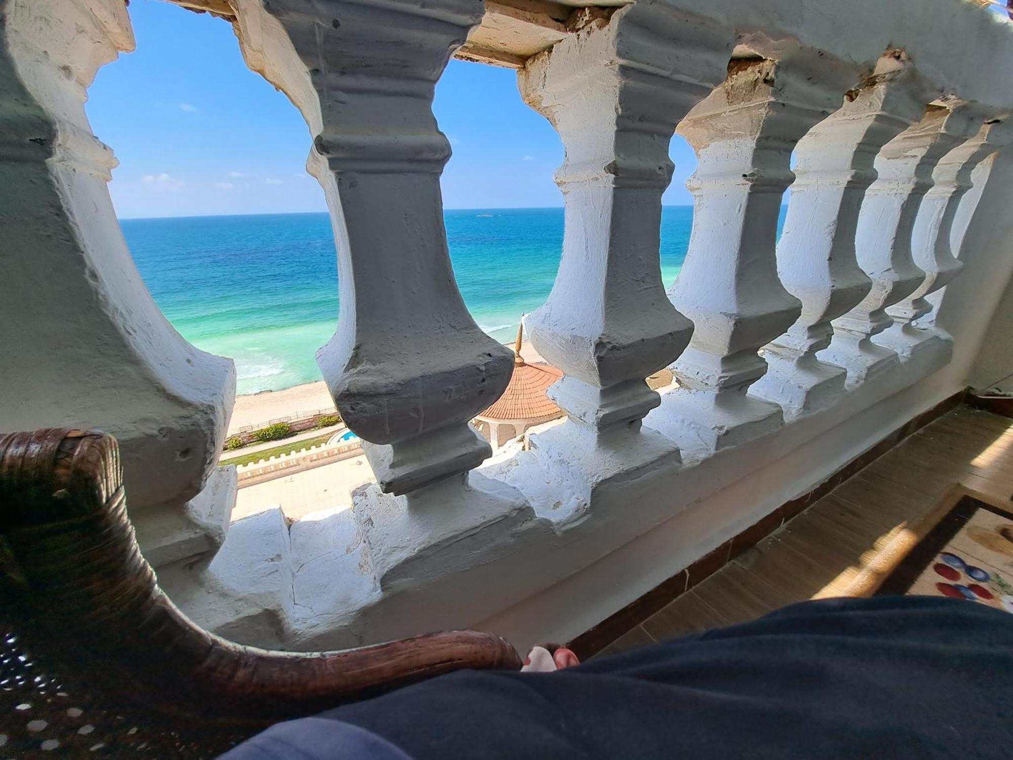 Panorama Apartment With A Charming Sea View Near Alexandria And Burg Elarab Intl Airport With Free Wifi شقة باطلالة ساحرة على البحر اول الساحل الشمالي Exteriér fotografie