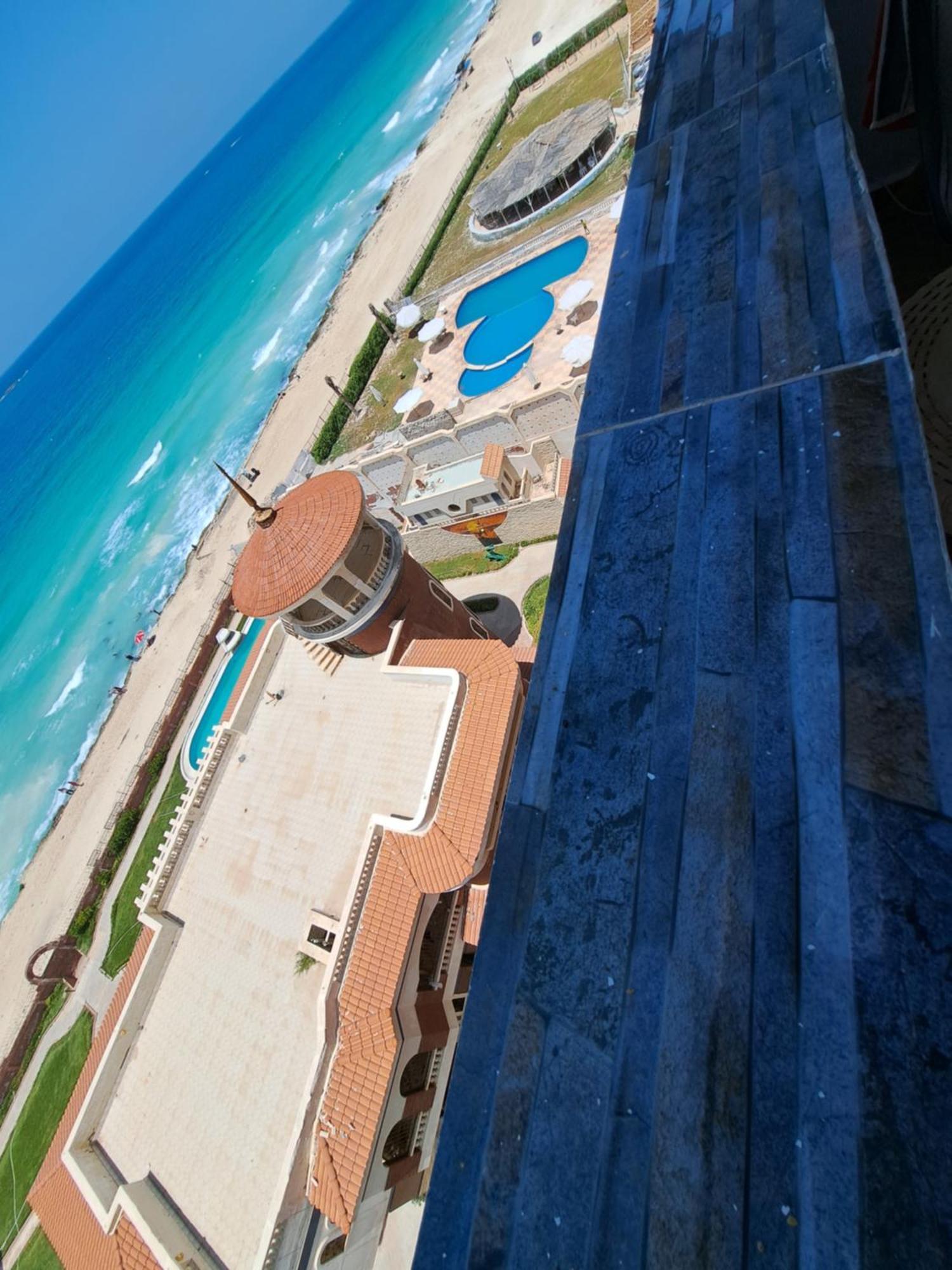 Panorama Apartment With A Charming Sea View Near Alexandria And Burg Elarab Intl Airport With Free Wifi شقة باطلالة ساحرة على البحر اول الساحل الشمالي Exteriér fotografie