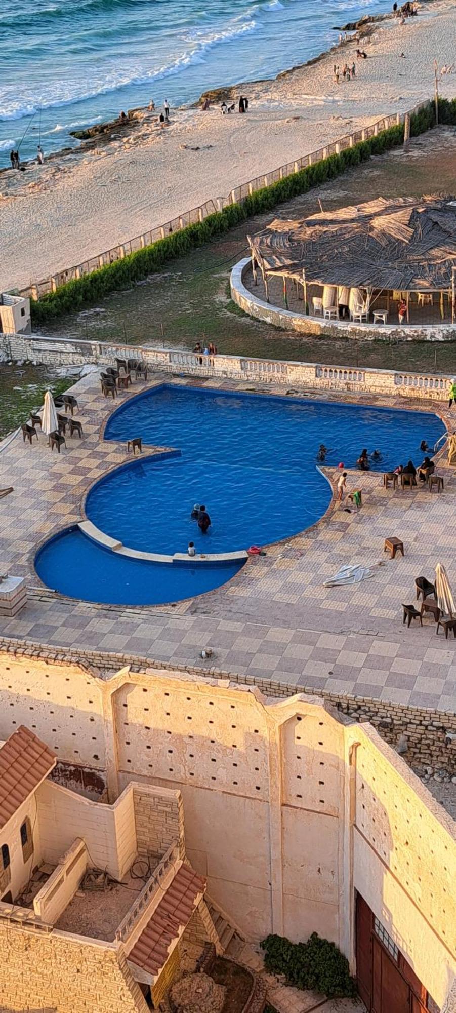 Panorama Apartment With A Charming Sea View Near Alexandria And Burg Elarab Intl Airport With Free Wifi شقة باطلالة ساحرة على البحر اول الساحل الشمالي Exteriér fotografie