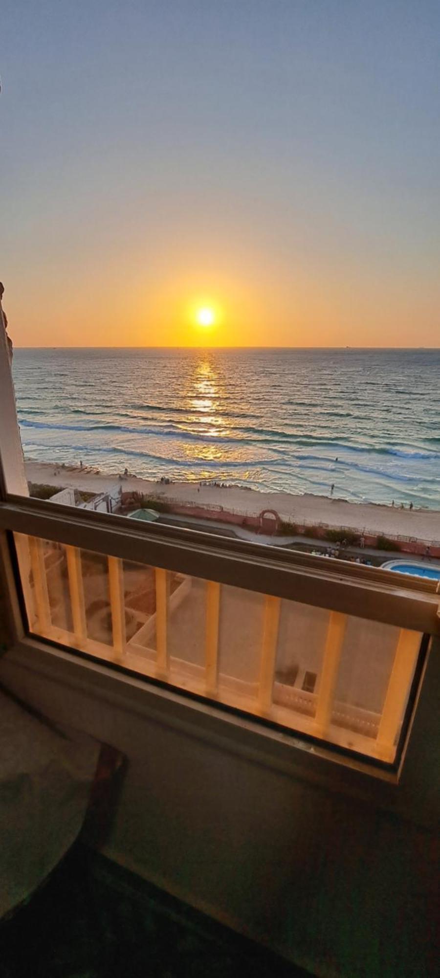 Panorama Apartment With A Charming Sea View Near Alexandria And Burg Elarab Intl Airport With Free Wifi شقة باطلالة ساحرة على البحر اول الساحل الشمالي Exteriér fotografie