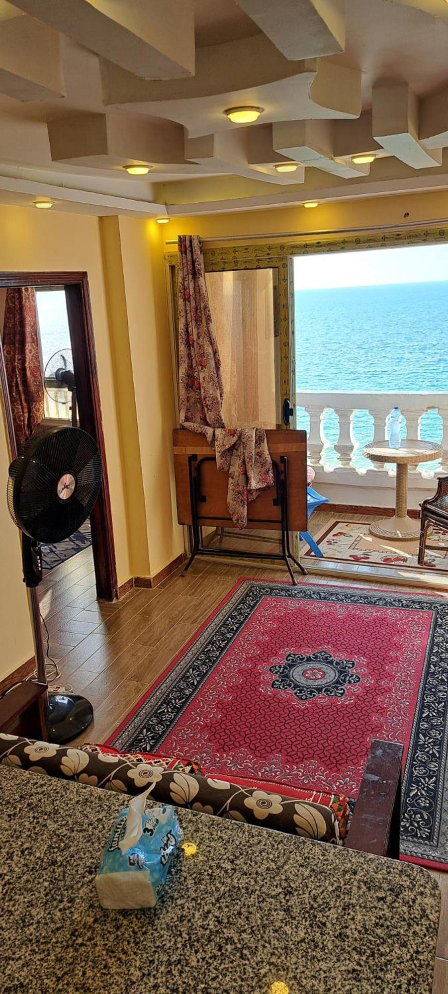 Panorama Apartment With A Charming Sea View Near Alexandria And Burg Elarab Intl Airport With Free Wifi شقة باطلالة ساحرة على البحر اول الساحل الشمالي Exteriér fotografie