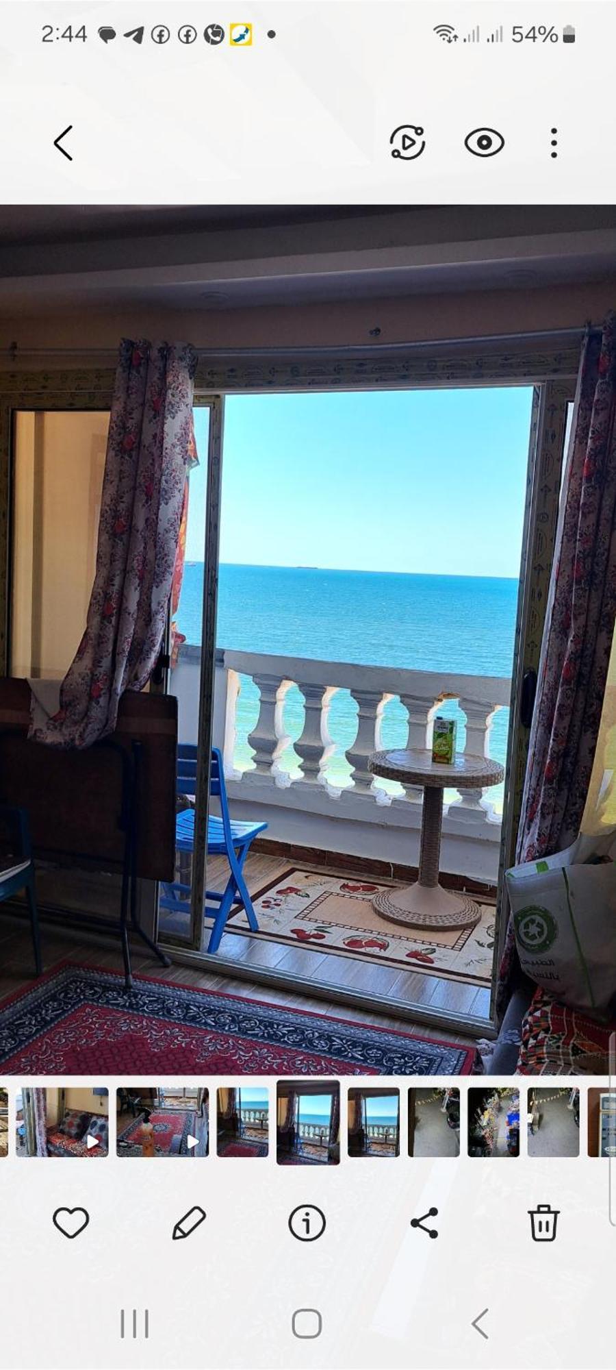 Panorama Apartment With A Charming Sea View Near Alexandria And Burg Elarab Intl Airport With Free Wifi شقة باطلالة ساحرة على البحر اول الساحل الشمالي Exteriér fotografie